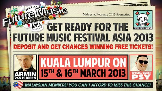Future Music Festival Asia 2013